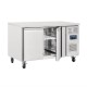 Polar 2-deurs gekoelde werkbank 228ltr