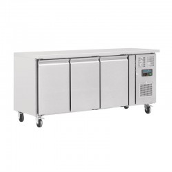 Polar 3-deurs gekoelde werkbank 339ltr