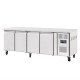Polar 4-deurs gekoelde werkbank 449ltr