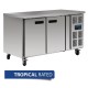 Polar 2-deurs gekoelde werkbank 282ltr