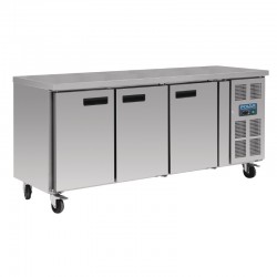 Polar werkbank met vriezer 417ltr
