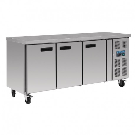 Polar werkbank met vriezer 417ltr