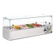 Polar opzetkoelvitrine 5x GN1/4