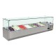 Polar opzetkoelvitrine 7x GN1/4