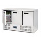 Polar 3-deurs gekoelde werkbank 368ltr