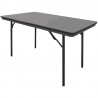 Bolero ABS rechthoekige inklapbare tafel 1,22m