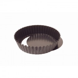 Vogue geplooide diepe antikleef quichevorm 25cm