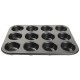 Vogue koolstofstalen antikleef bakvorm 12 muffins