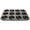 Vogue koolstofstalen anti-kleef bakvorm 12 muffins