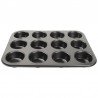 Vogue koolstofstalen anti-kleef bakvorm 12 muffins