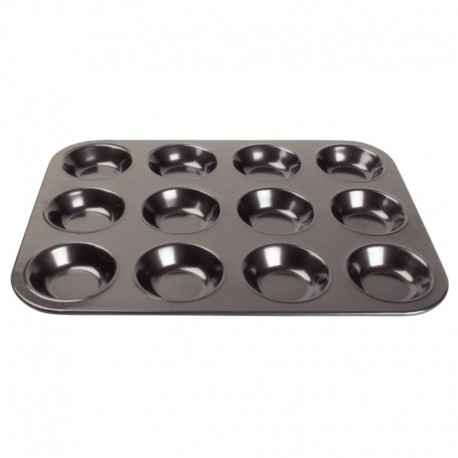 Vogue koolstofstalen antikleef bakvorm 12 mini-muffins