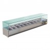 Polar G-serie opzetkoelvitrine 9x GN 1/3