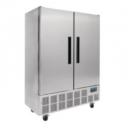 Polar 2-deurs slimline RVS koeling 960ltr