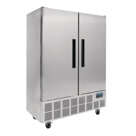 Polar 2-deurs slimline RVS koeling 960ltr