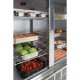 Polar 2-deurs slimline RVS koeling 960ltr
