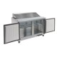 Polar 2-deurs gekoelde saladette 405ltr