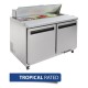 Polar 2-deurs gekoelde saladette 405ltr