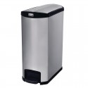 Rubbermaid Slim Jim End Step pedaalemmer RVS 90L