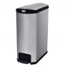 Rubbermaid Slim Jim End Step pedaalemmer RVS 90L