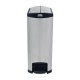 Rubbermaid Slim Jim End Step pedaalemmer RVS 90ltr
