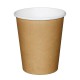 Fiesta Hot Cups met enkelvoudige wand lichtbruin 23cl x1000