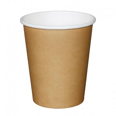 Fiesta Hot Cups met enkelvoudige wand lichtbruin 23cl x1000