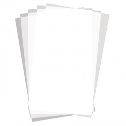 Vetvrij papier zonder opdruk 25,5x40,6cm (500 vel)