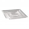 APS Float vierkant transparant deksel 19x19cm