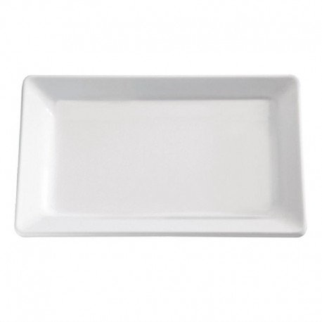 Pure melamine schaal wit GN1/2