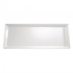 Pure melamine schaal wit rechthoekig