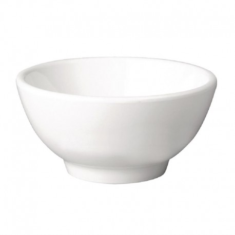 Pure ronde melamine kom wit 13cm