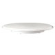 Pure ronde melamine taartschotel wit
