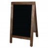 Olympia houten stoepbord 85x50cm