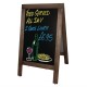Olympia houten stoepbord 85 x 50cm