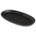 Olympia gietijzeren pan ovaal 24cm x 14cm