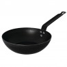 Vogue carbonstalen wokpan 28cm