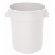 Vogue ronde voorraadcontainer wit 38ltr