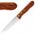 Olympia Jumbo steakmes met houten heft 25cm (12 stuks)