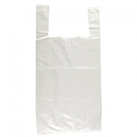 Grote witte plastic zakken