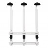 Olympia wandmodel fleshouder 3 flessen