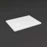 Hygiplas LDPE snijplank wit 30,5x22,9x1,2cm