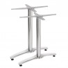 Bolero dubbele aluminium tafelpoot