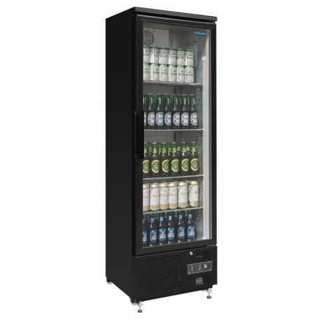 Polar rechtopstaande gekoelde bardisplay met 1 deur