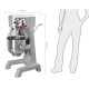Buffalo planetaire mixer 30L