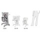 Buffalo planetaire mixer 30L