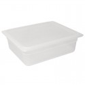 Vogue polypropyleen GN 1/2 bak met deksel 10cm