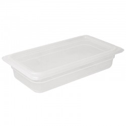 Vogue polypropyleen GN1/3 bak met deksel 150mm