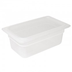 Vogue polypropyleen GN1/4 bak met deksel 150mm