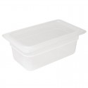 Vogue polypropyleen GN 1/4 bak met deksel 15cm