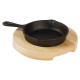 Olympia mini gietijzeren ronde pan 11,5cm